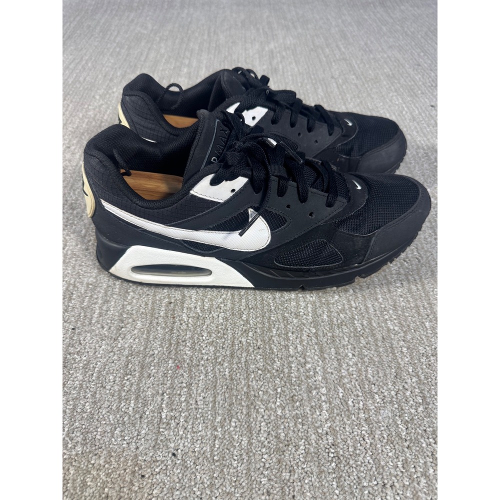 Nike Air Max IVO Black White Mens Athletic Shoes Sneakers Size 10.5